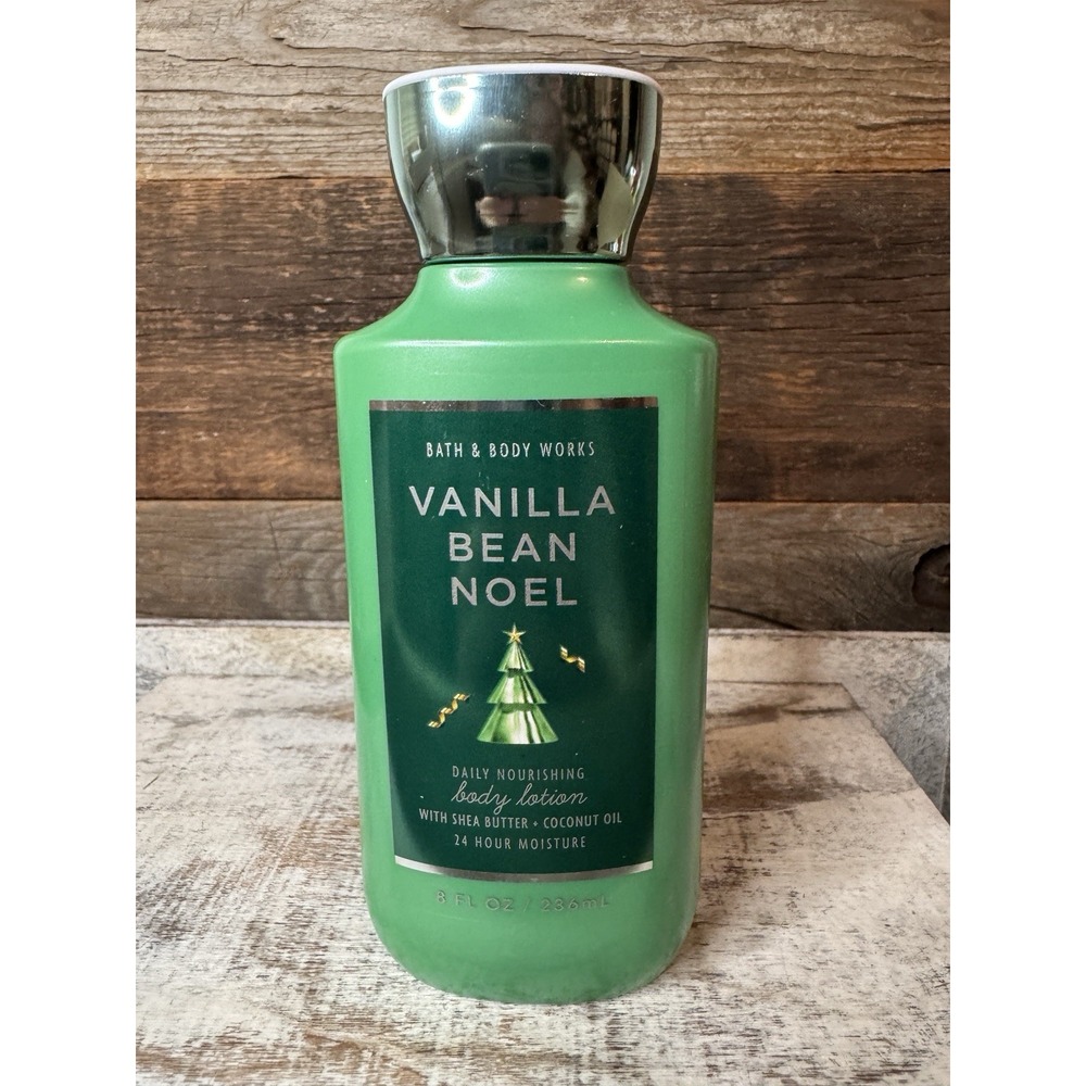 Bath & Body Works Vanilla Bean Noel Body Lotion 8 oz | MSRP =‎ $16